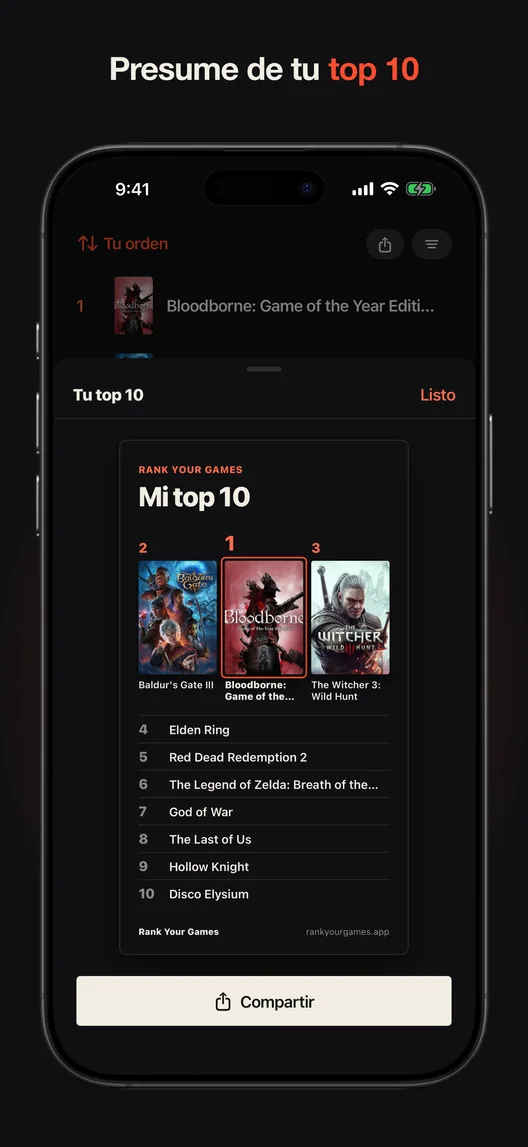 Presume de tu top 10