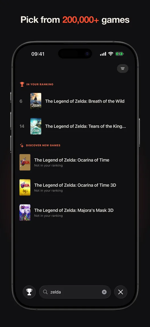 Pick from 200,000+ games